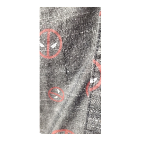 DEADPOOL. button down shirt. Large. (Sku477) - Picture 8 of 11